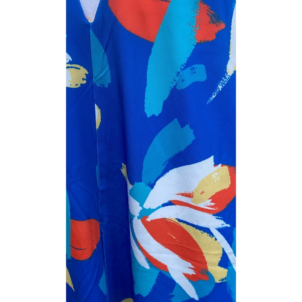 Banana Boat Sundress Size Medium New With Tags Floral Halter Sharkbite BB882 - Picture 4 of 8